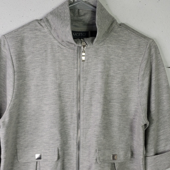 Motto short sleeve sweater - Picture 2 of 6